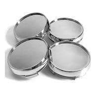 DGHJJ 4x75mm Auto Cache-Moyeux pour Mercedes Benz C-Klasse W204 2007-2014 Cache-Moyeu Capuchons de Centre Enjoliveurs de Roué Voiture Cache Moyeux Jante Centre Alliage,C-Silver