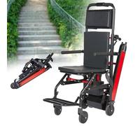DGHKB Monte-Escaliers Électriques,Fauteuil Roulant Électrique,Monte-Escalier Portable,Fauteuil Roulant Monte-Escalier,Aide À La Marche pour Adultes Handicapés Et Personnes Âgées 13ah