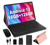 Dghrti 11 inch Android 15 Touch Tablet, 24GB RAM+256GB ROM Expandable 2TB, 2.0GHz Octa-Core UFS 2.2, 8000mAh WiFi 6, Widevine L1 GMS Certified, Parental Control with 360°Rotatable EVA Case (Green)