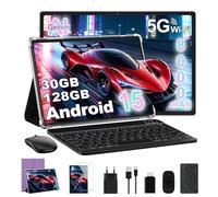 Dghrti Tablette 10" Android 15 Gemini AI, 30Go RAM, 8000mAh, 128Go - Violet