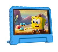 Dghrti Tablette Android - Écran HD 7 Pouces - 32 Go ROM + 2 Go RAM - Contrôle Parental - WiFi/GPS/BT 5.0-3500 mAh - Coque de Protection Antichoc Inclus - Bleu