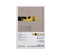 DGJSFC Affiche de peinture à l'huile « Don't Forget About Me » - Demos Dominic Fike - Décoration murale - Art moderne - Décoration pour la maison ou la chambre à coucher - Style sans cadre - 40 x 60