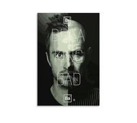 DGJSFC Breaking Bad Peinture à l'huile Poster d'art mural sur toile Décoration moderne pour la maison, la chambre à coucher, style sans cadre, 50 x 75 cm