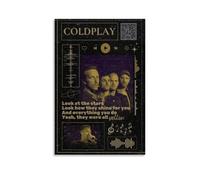 DGJSFC Coldplay Histoires de fantômes Peinture à l'huile Poster Art mural Poster Peinture sur toile Décoration Art Moderne Décoration Maison Chambre Esthétique Sans Cadre 60 x 90 cm