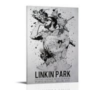 DGJSFC Linkin Park Peinture à l'huile Poster d'art mural sur toile Décoration moderne pour chambre à coucher 30 x 45 cm