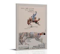 DGJSFC Nadie Sabe Lo Que Va A Pasar Mañana-Bad Bunny Peinture à l'huile Poster Art Mural Décoration Moderne Art Décoration Maison Chambre Esthétique Style Cadre 40 x 60 cm