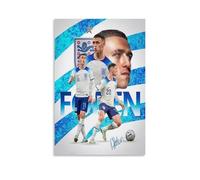 DGJSFC Phil Foden Peinture à l'huile Poster Art mural sur toile Décoration moderne Maison Chambre Esthétique Sans Cadre 20 x 30 cm