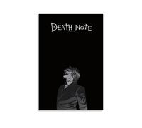 DGJSFC Poster de peinture à l'huile Death Note - Décoration murale sur toile - Art moderne - Décoration d'intérieur ou de chambre à coucher - Style sans cadre - 40 x 60 cm