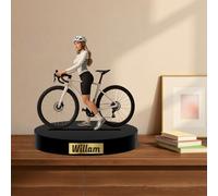 DGJSSK Figurine Personnalisée avec Photo, Photo Personnalisée Effet 2D Style Dessin Animé Bureau Chambre Décorations, Cadeau pour Papa Hommes Cadeaux pour Noël la Saint Valentin