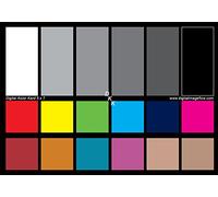 DGK Color Tools DKK Lot de 2 tableaux d'étalonnage de balance des blancs et des couleurs avec 12 % et 18 % de gris - Comprend un support de cadre et un guide d'utilisation (français non garanti)