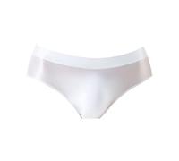 DGKaxiyaHM Slip en Soie Extensible sans Couture pour Hommes sous-VêTements Munis d'un SystèMe D'éVacuation De L'Humidité De Couleur Unie CaleçOn Respirant Doux Et Confortable (Blanche-1PC,M)