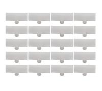 DGLDCSHUAI 20 pièces Tube en T de Poulet Durable Anti-Fuite sans Foret Abreuvoir de Poulet Raccord en T pour l'industrie de l'élevage (Té à Six Points)