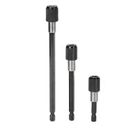 DGLDCSHUAI 3Pcs Adaptateur 1/4in Tige Hexagonale à Dégagement Rapide Mandrin Magnétique Tournevis Porte-Embout