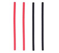 DGLDCSHUAI 4 pièces couverture de grille de four d'isolation thermique protecteur de grille de four anti-brûlure en silicone pour la cuisine à domicile