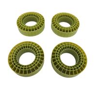 DGLDCSHUAI 4 pièces insert en silicone pour roue 1,9 pouces pneus 1/10 support de paroi latérale de voiture sur chenilles insert de pneus en silicone pour SCX10 vert 108 x 42 mm