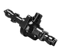 DGLDCSHUAI Boîtier d'essieu avant et arrière en métal pour accessoires de mise à niveau de voiture Gen8 RER11405 1/10 RC (Noire)