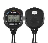 DGLDCSHUAI Chronomètre numérique pour entraîneurs sportifs d'athlétisme Chronométrage précis au 1/1000 seconde avec compte à rebours Rappel de 100 mémoires Métronome Chronomètre