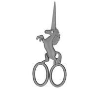 DGLDCSHUAI Ciseaux de travail de couture, style rétro, bricolage, broderie, travail d'art, collection artisanale en acier inoxydable (Grise)