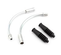 DGLDCSHUAI Coude à 110 degrés pour freins V-Brake de VTT, guide-câble, tuyau JS