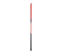 DGLDCSHUAI Cravache d'équitation en Cuir Verni avec poignée en Silicone antidérapante pour Les Courses de Sports équestres (Rouge)