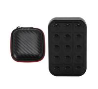 DGLDCSHUAI Curseur de Carte à Pousser en métal en Forme de Chocolat, Format de Poche, Curseur Multifonctionnel du Bout des Doigts pour Les Mains occupées