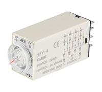 DGLDCSHUAI H3Y-4 Relais temporisé Contrôle du pointeur Retard Interrupteur de contrôle minuterie 14 broches 24 V (SHS)