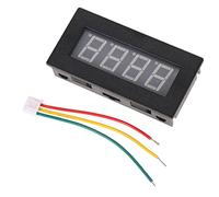 DGLDCSHUAI Haute précision 0,56" 4 LED Tachymètre de fréquence numérique Compteur de Vitesse de Moteur de Voiture Testeur de Mesure de RPM 5-9999R/M DC 8-15 V