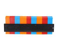 DGLDCSHUAI Jauge de profils à échelle métrique impériale Jauges de contour Outil de mesure du bois pour la pose de sol