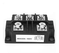 DGLDCSHUAI MDS300A 1600V Pont redresseur Module de Rectification emballé en résine triphasée