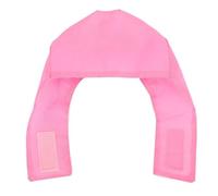 DGLDCSHUAI Muselière pour Chat pour Animaux de Compagnie Couverture Yeux Bouche Tissu en Nylon Respirant Rose Fournitures de Nettoyage de Lavage (M)