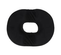DGLDCSHUAI Oreiller Donut pour Assise en Mousse à mémoire de Forme Ergonomique et Respirant Creux pour Chaise de Bureau Coussin Noir