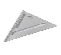 DGLDCSHUAI Outil de mesure de charpentier carré de rapporteur de règle triangulaire de en alliage d'aluminium