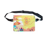 DGLDCSHUAI Pochette étanche en PVC avec Sangle de Taille réglable, Gardez Vos Objets de Valeur en sécurité au Sec pour la Navigation de Plaisance, la Plage (Jaune)