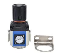 DGLDCSHUAI Régulateur de compresseur d'air Soupape de régulation de pression en alliage d'aluminium avec jauge 0,05-0,9 MPa (GR300-08)