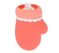 DGLDCSHUAI Sac à bouillotte en silicone mignon et portable pour -ondes, idéal pour les étudiants (Rose)