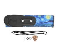 DGLDCSHUAI Sangle de Guitare en Nylon Accessoires d'instruments de Musique Respirants pour Guitare Folk/électrique Basse 5 cm