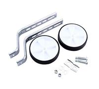 DGLDCSHUAI Stabilisateurs de vélo pour Enfants Roues d'entraînement réglables 12-20" Blanc