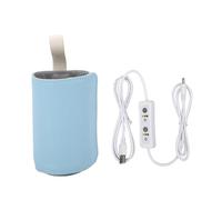 DGLDCSHUAI Thermostat d'isolation de Rangement de Voyage à Lait Portable USB Thermostat d'isolation pour Nourrisson Rose pour Nourrisson (Bleu)