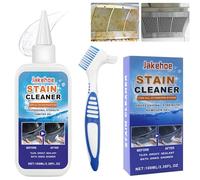 DGMI Nettoyant Cuisine Détachant, Produit Menager Entretien Maison Extra Fort Dégraissant Avec Pinceau, Nettoyant Salle de Bain Anticalcaire Produit Nettoyant Sol pour Cuisine Et (1 Pcs)