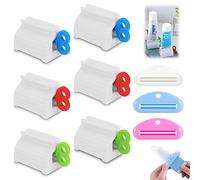 DGN 9 Pièces Presse Tube Dentifrice, Plastique Distributeur de Dentifrice