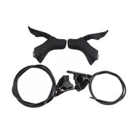 DGOINGPI 105 R7170 2x12 Vitesses BR-R7170 ST-R7170 étrier de Frein à Disque hydraulique Double Levier de Commande pour pièces de vélo de Route(R7170 with K05S Pads)