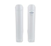 DGOINGPI Caches de Fourche Moto Protection de Fourche de Motocross, Amortisseur, Compatible avec KTM Gas EC EX MC FC TC Te TX FX EXC FE EXC-F SX SX-F XC 125 150 250 300 Fourche de Moto(White)