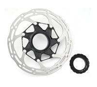 DGOINGPI Disques de Frein de vélo Centerlock disques 140mm 160mm VTT Route vélo Disque de Frein Rotor disques de Frein hydrauliques Rotor(1PCS- 140 Black)