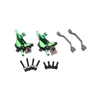 DGOINGPI Étrier de Frein à Disque hydraulique R1, Double Action, Route CX Gravier Cyclocross BMX vélo Pliant R1 Post is Mount 160mm(R1 Green - NO rotors)