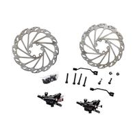 DGOINGPI Étrier de Frein à Disque hydraulique R1, Double Action, Route CX Gravier Cyclocross BMX vélo Pliant R1 Post is Mount 160mm(R1 Black)