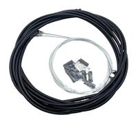 DGOINGPI Freins Frein à Tambour pour Vélo 1 Ensemble de boîtier de Tuyau de Ligne à Vitesse Variable, Ensemble Universel de tuyaux de Frein de VTT, pièces de vélo Vélo de Frein à Tambour(1 Set Black)