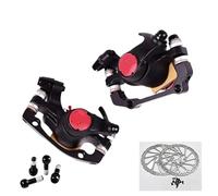 DGOINGPI Freins Frein à Tambour pour Vélo Alliage VTT Cycle Frein à Disque 160mm Rotor en Aluminium mécanisme Route VTT étriers de Frein Ensembles Disque vélo Vélo de Frein à Tambour(Front Rear G3)