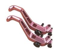 DGOINGPI Freins Frein à Tambour pour Vélo Levier de Frein de vélo de Montagne adapté au vélo Magura Mt7, Levier de Frein spécial de qualité chêne, usinage CNC Vélo de Frein à Tambour(Pink)