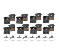 DGOINGPI Plaquettes de Frein à Disque de vélo adaptées aux Plaquettes de Frein hydrauliques Shimano J04C J05A VTT Plaquettes Frein de vélo de Route Montagne(BL-02S 8Pair)