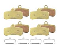 DGOINGPI Plaquettes de Frein à Disque VTT adaptées pour Shimano D02S plaquette de Frein hydraulique Plaquettes de Frein de vélo adaptées pour M9120 M820 M810(Copper-Based 4Pairs)